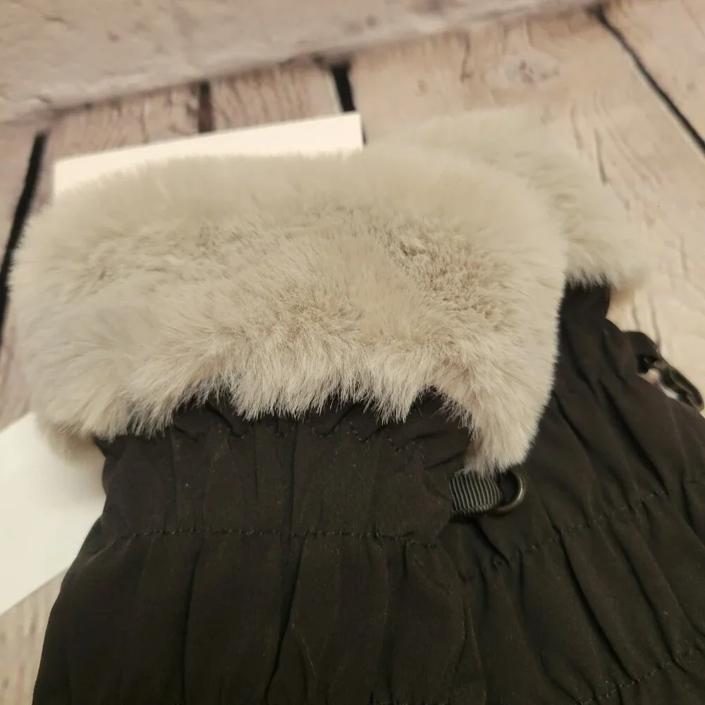Surell Faux Fur Cuff Gloves